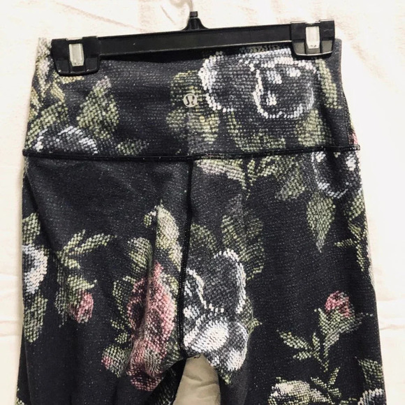 Lululemon Leggings  Floral Pattern - Picture 10 of 14